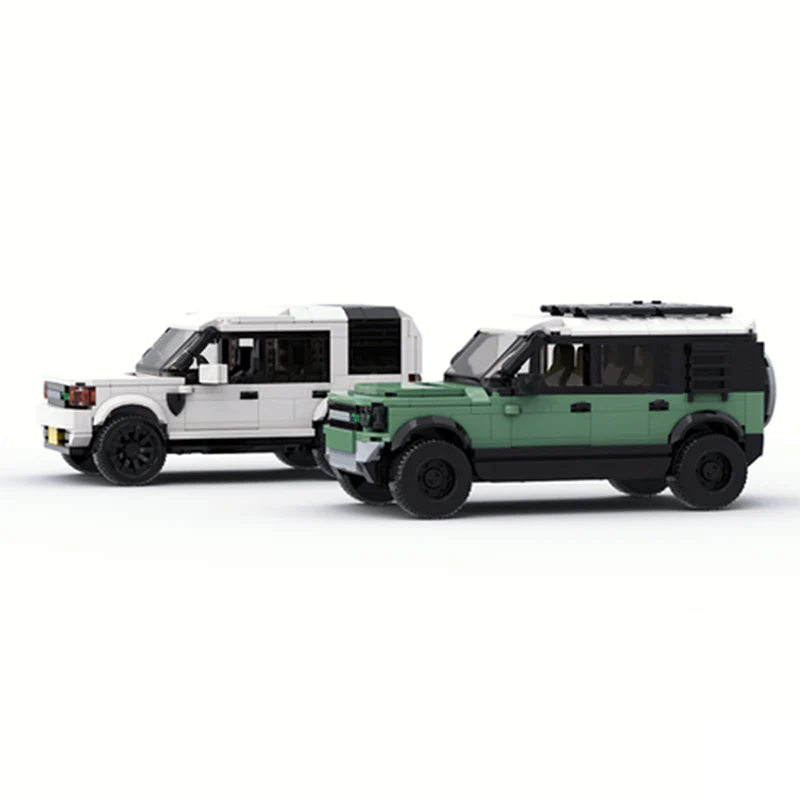GOBRICKS MOC 84269 Land Rover Defender 110 X P400 - YWOBB