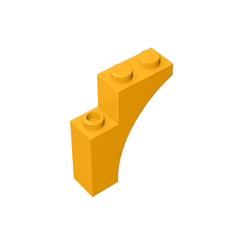 GOBRICKS GDS-717  Arch 1 x 3 x 3 - YWOBB