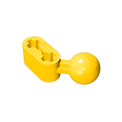 GOBRICKS GDS-1155 Modified Ball Joint Angled 1 x 2 - YWOBB