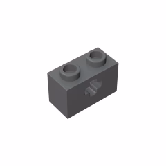 GOBRICKS GDS-633  Brick 1 x 2 with Axle Hole - YWOBB
