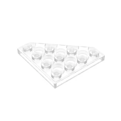 GOBRICKS GDS-554  Plate 4 x 4 Cut Corner - YWOBB