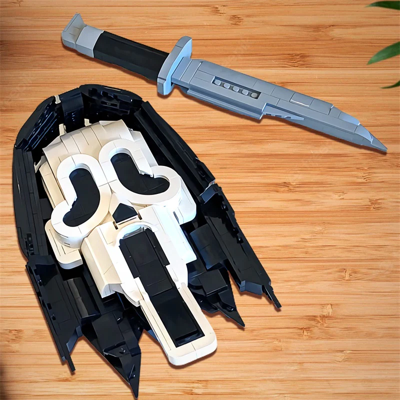 GOBRICKS MOC 168525 Scream Movie Ghostface Knife Buck 120 - YWOBB