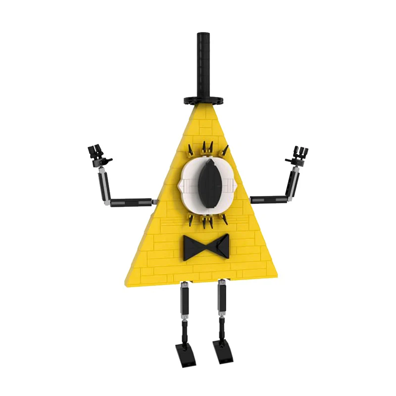 GOBRICKS MOC 175772 Bill Cipher - Gravity falls - YWOBB