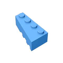 GOBRICKS GDS-592 Wedge 4 x 2 Left - YWOBB