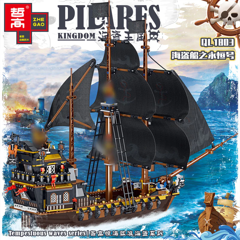 ZHEGAO QL1803 Pirates Ship - YWOBB