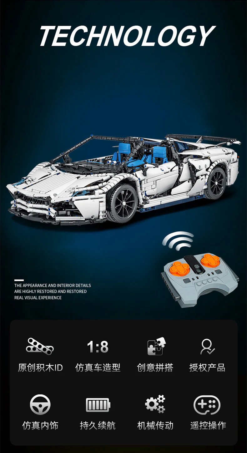 FEI FAN F10002 1:8 Lamborghini Aventador SVJ Roadster - YWOBB