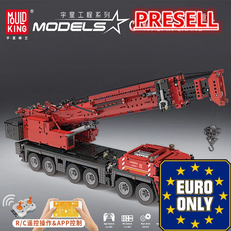 Mould King 17013 RC Grove GMK Crane OVP EU Warehouse Version - YWOBB