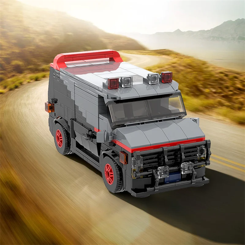 GOBRICKS MOC F-A0617 GMC Vandura - YWOBB