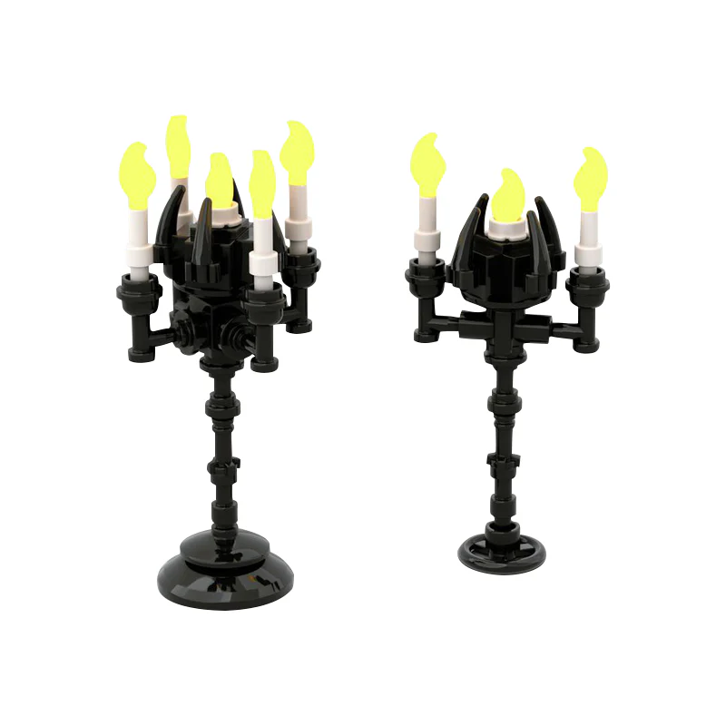 GOBRICKS MOC 137300 Candle Holder - YWOBB