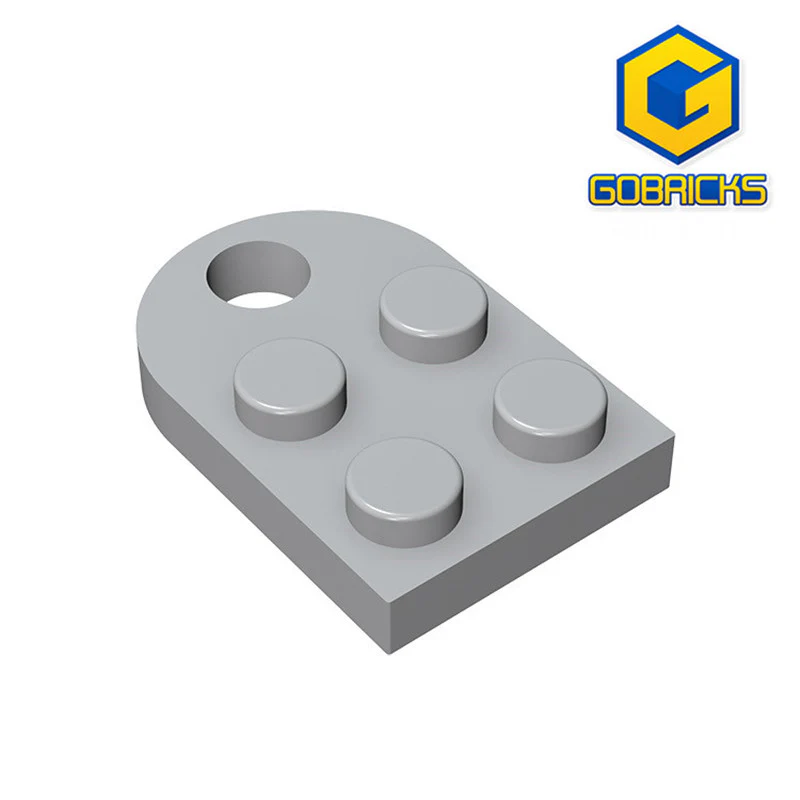 GOBRICKS GDS-846  Modified 2 x 3 with Hole - YWOBB
