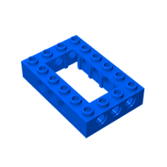 GOBRICKS GDS-973 Brick 4 x 6 Open Center - YWOBB