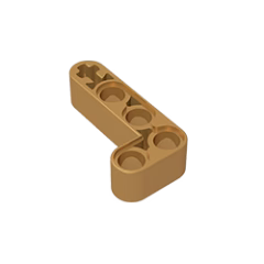 GOBRICKS GDS-671 Modified Bent Thick L-Shape 2 x 4 - YWOBB
