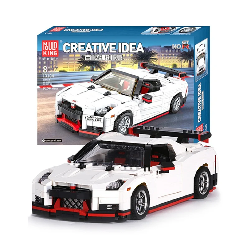 Mould King 13104 The GTR Speed Racing Car - YWOBB