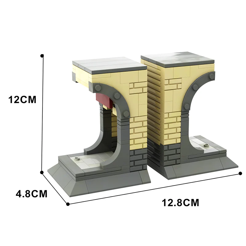 GOBRICKS MOC 80645 Platform 9 3/4 - YWOBB
