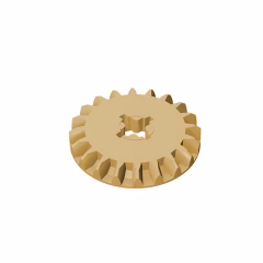 GOBRICKS GDS-1104 Gear 20 Tooth Bevel - YWOBB