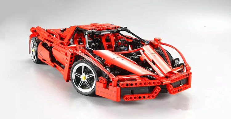 DECOOL 3382A/B Formula Speed Champions Racer Car F1 Enzoed - YWOBB