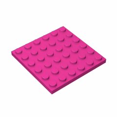 GOBRICKS GDS-523 Plate 6 x 6 - YWOBB