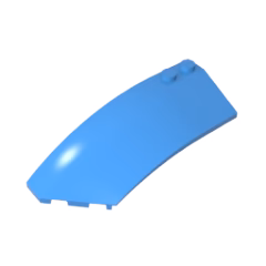 GOBRICKS GDS-M059 Wedge 8 x 3 x 2 Open Left - YWOBB