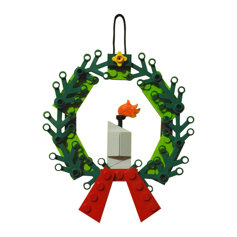 MOC 20348 Christmas wreath - YWOBB