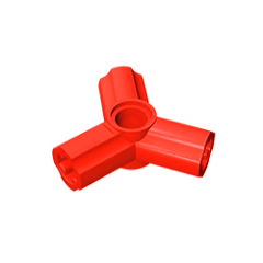 GOBRICKS GDS-922 Axle and Pin Connector Triple - YWOBB