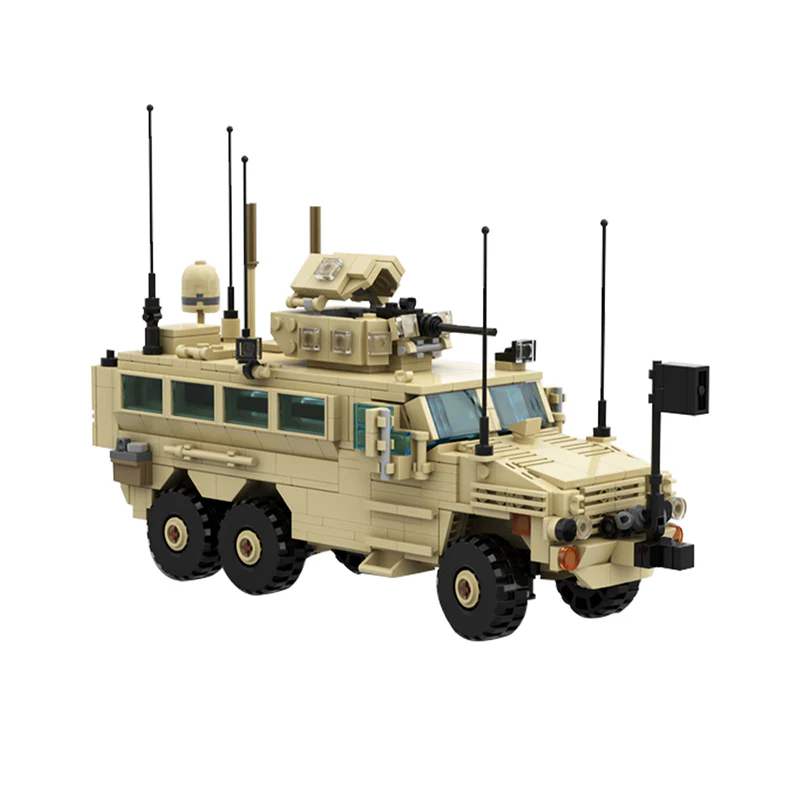 GOBRICKS MOC 133158 Mine-resistant ambush attack vehicle - YWOBB