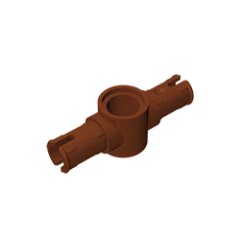 GOBRICKS GDS-959 Pin 3L with Friction Ridges Lengthwise and Center Pin Hole - YWOBB