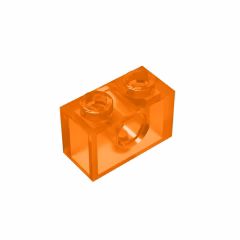 GOBRICKS GDS-623  Brick 1 x 2 with Hole - YWOBB