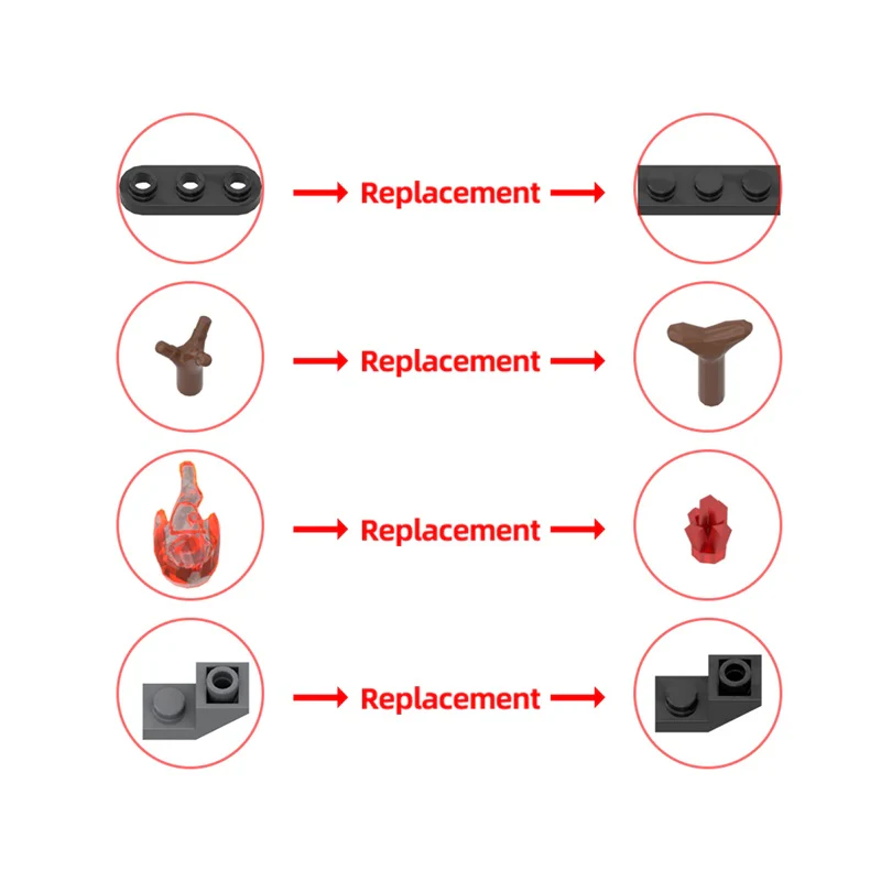 GOBRICKS MOC 159887 Vesuvius & Pompeii - YWOBB