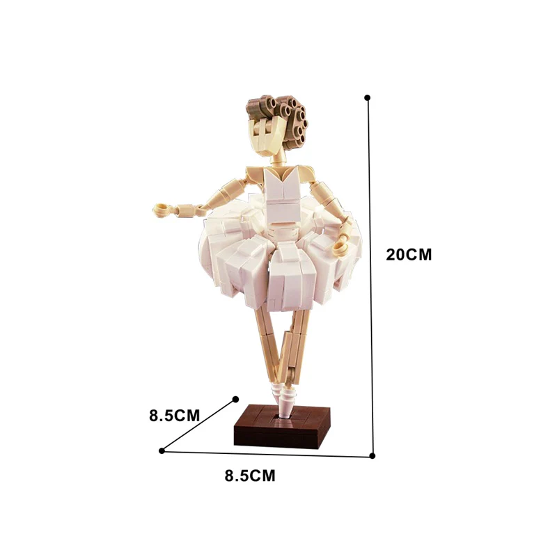 GOBRICKS MOC 163028 Ballerina - YWOBB