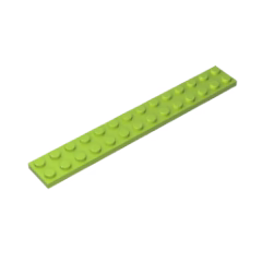 GOBRICKS GDS-516 Plate 2 x 14 - YWOBB
