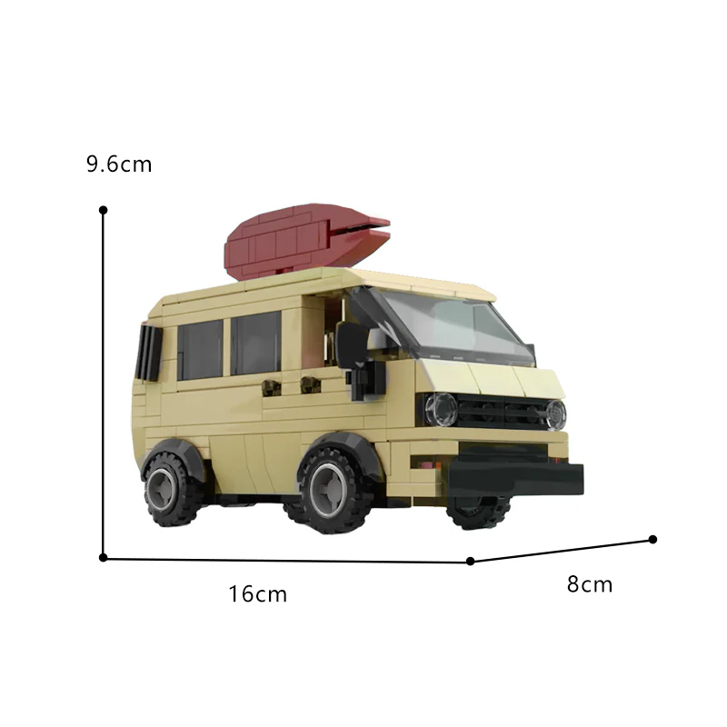 MOC 101026 Surfer Boy Pizza Van - YWOBB