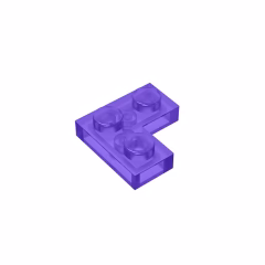 GOBRICKS GDS-585 Plate 2 x 2 Corner - YWOBB