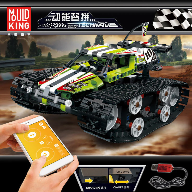 Mould King 13023 Tracked Racer - YWOBB