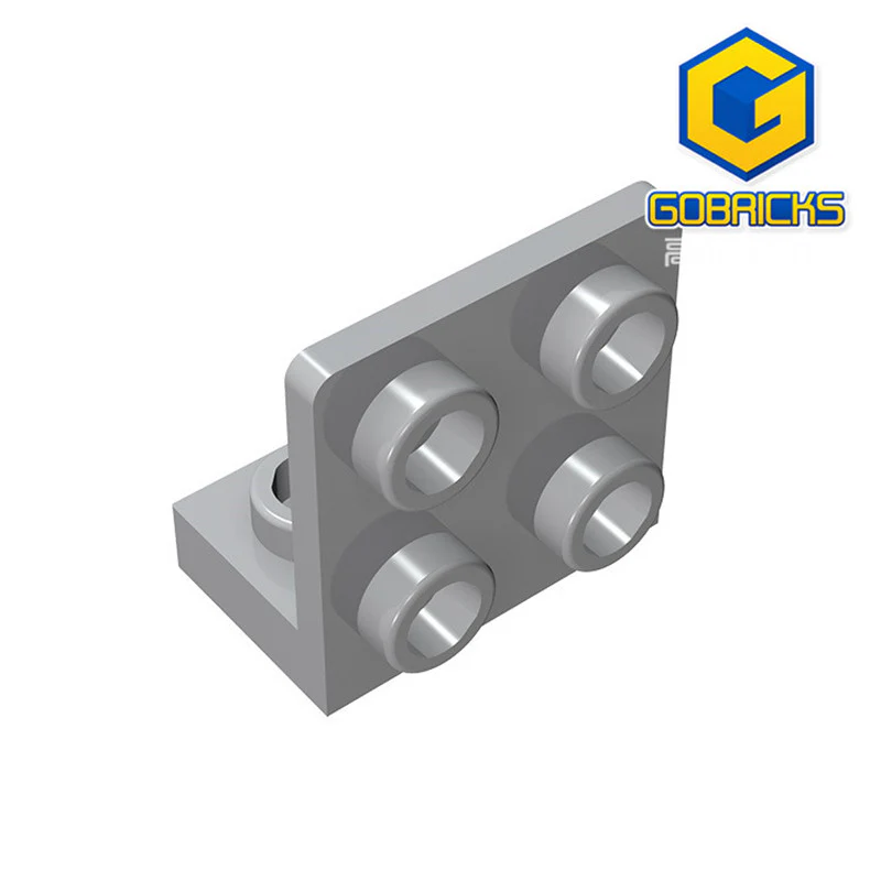 GOBRICKS GDS-642 Bracket 1 x 2 - 2 x 2 Inverted - YWOBB