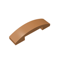 GOBRICKS GDS-831 Curved 4 x 1 Double - YWOBB