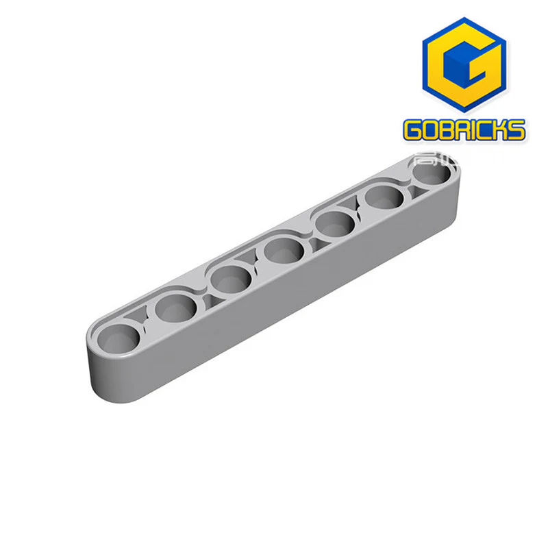 GOBRICKS GDS-665 Liftarm Thick 1 x 7 - YWOBB