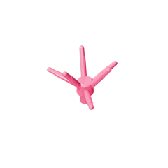 GOBRICKS GDS-1442 Plant Flower Stem with Bar and 6 Stems - YWOBB