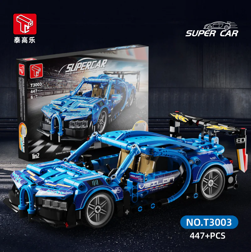 TGL T3001-3008 Pull Back Cars - YWOBB