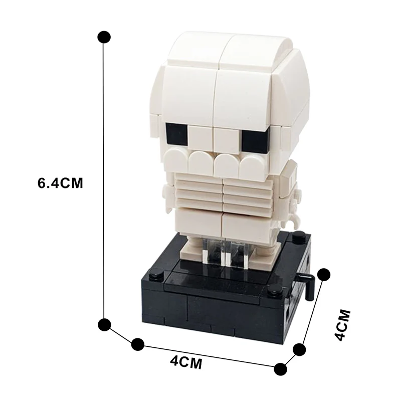 GOBRICKS MOC 108954 Anatomy of a BrickHead - YWOBB