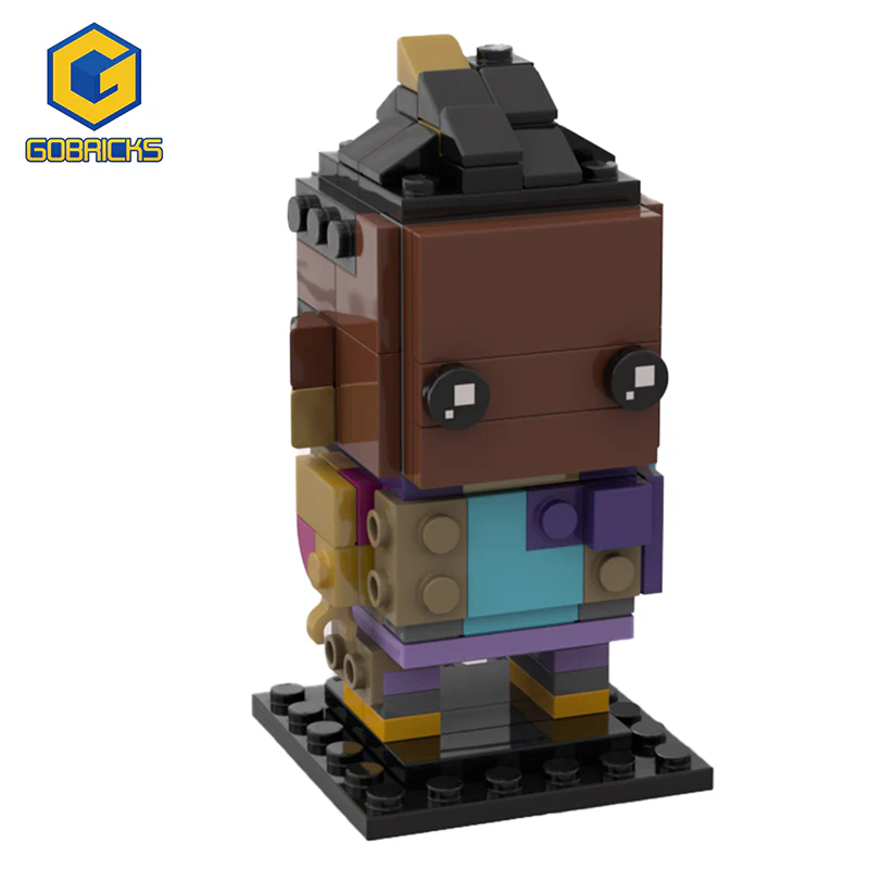 GOBRICKS MOC 121091 VALORANT Astra Brickheadz - YWOBB