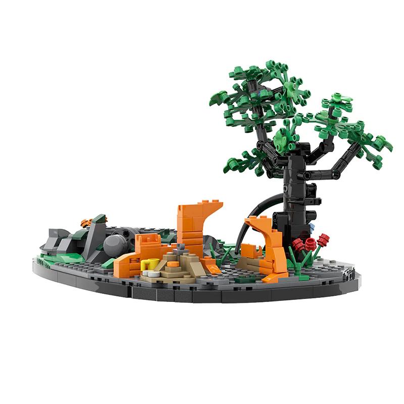 GOBRICKS MOC 136463 Thunderfang - Base - YWOBB