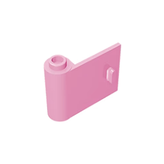 GOBRICKS GDS-1140 Door 1 x 3 x 2 Left - Open Between Top and Bottom Hinge - YWOBB