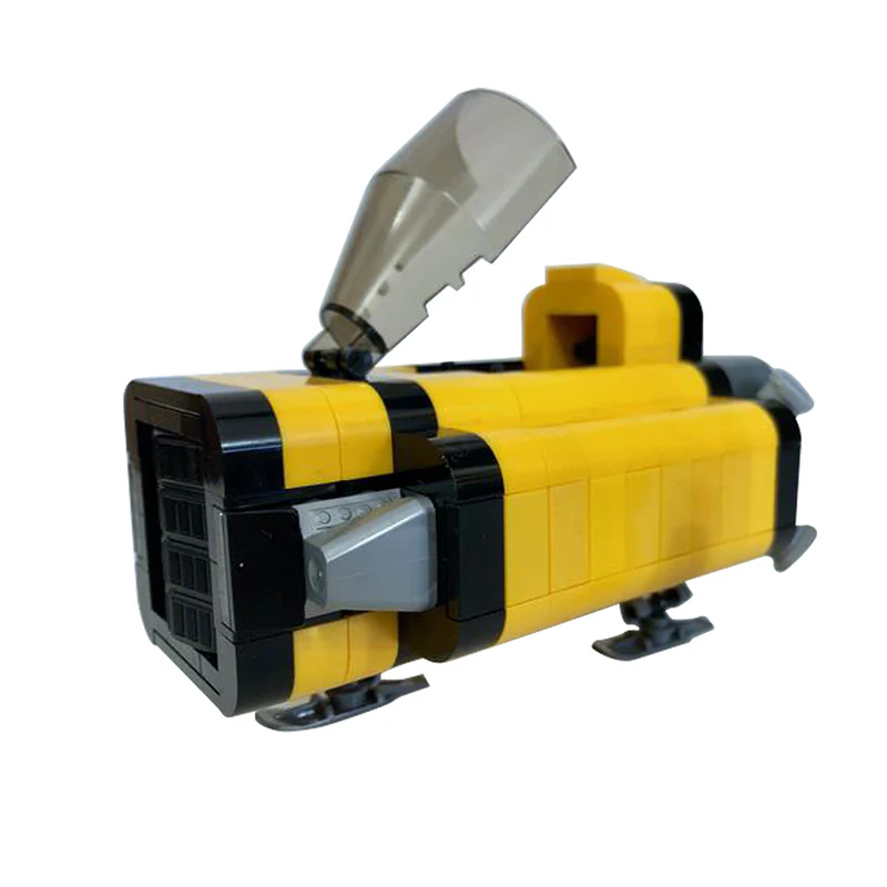 GOBRICKS MOC 133451 Spaceship Neutron - YWOBB