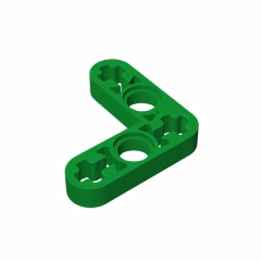 GOBRICKS GDS-692 Modified Bent Thin L-Shape 3 x 3 - YWOBB