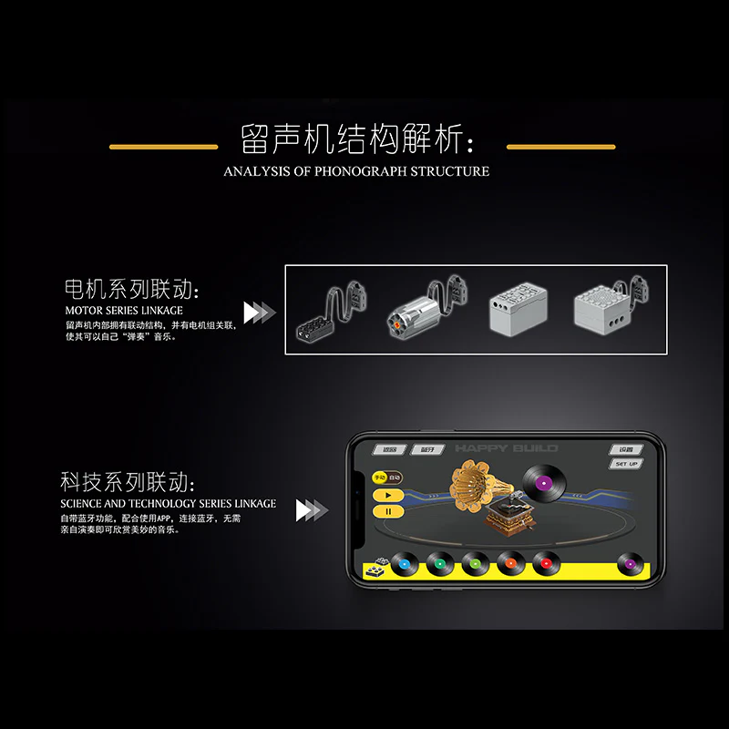 XINYU YC-21002 Dreamers Phonograph - YWOBB
