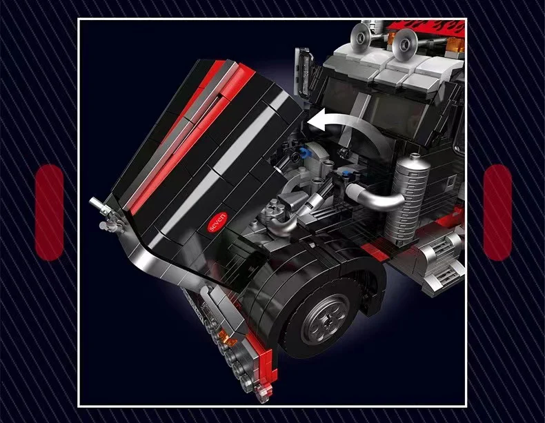 Mould King 10037 American Truck - YWOBB