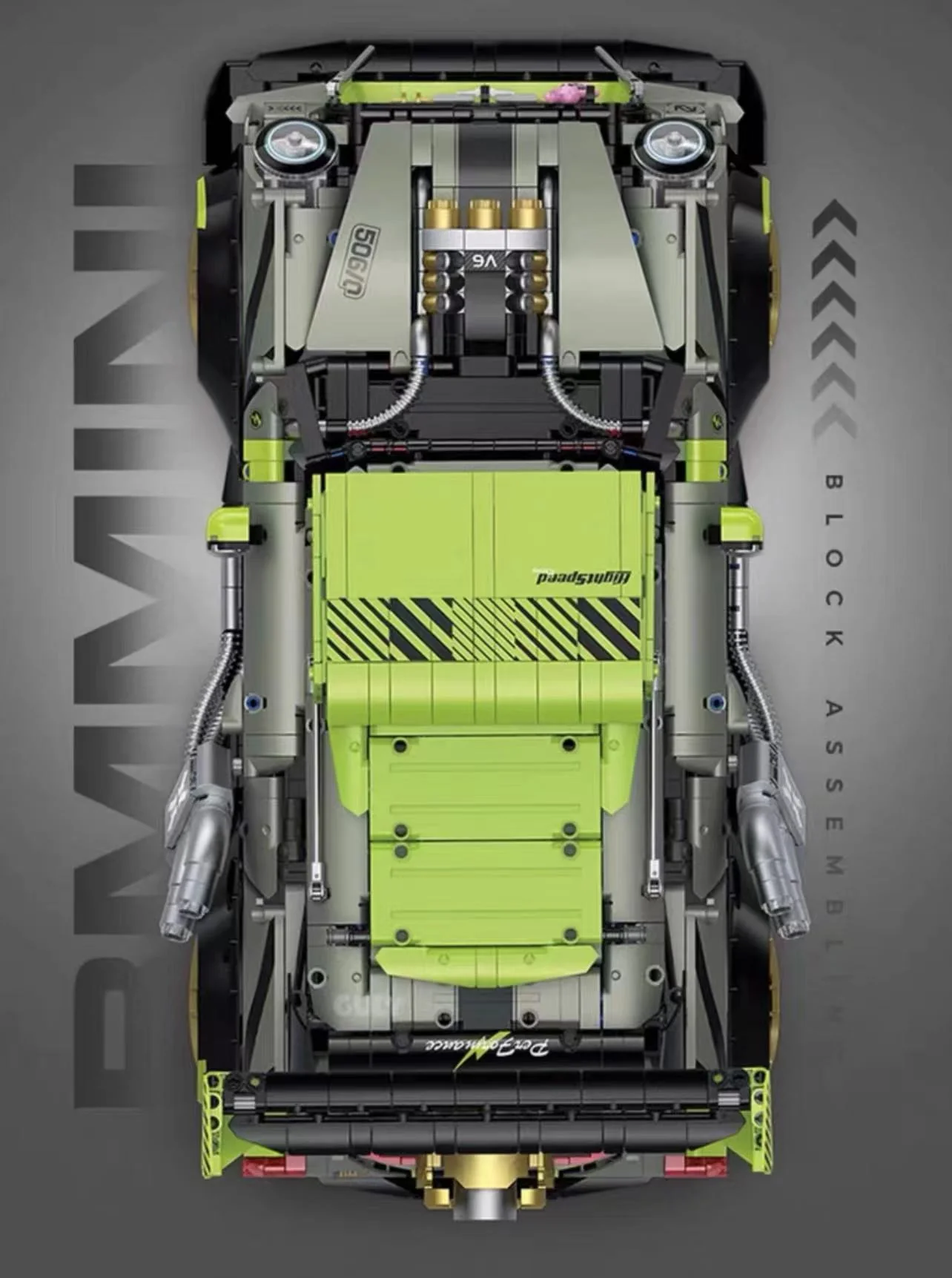 GULY 10632 1:10 MINI Modified Car - YWOBB