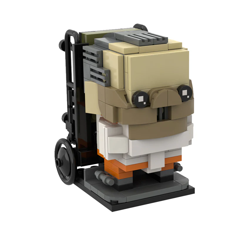 GOBRICKS MOC 46069 Hannibal Lecter Brickheadz - YWOBB