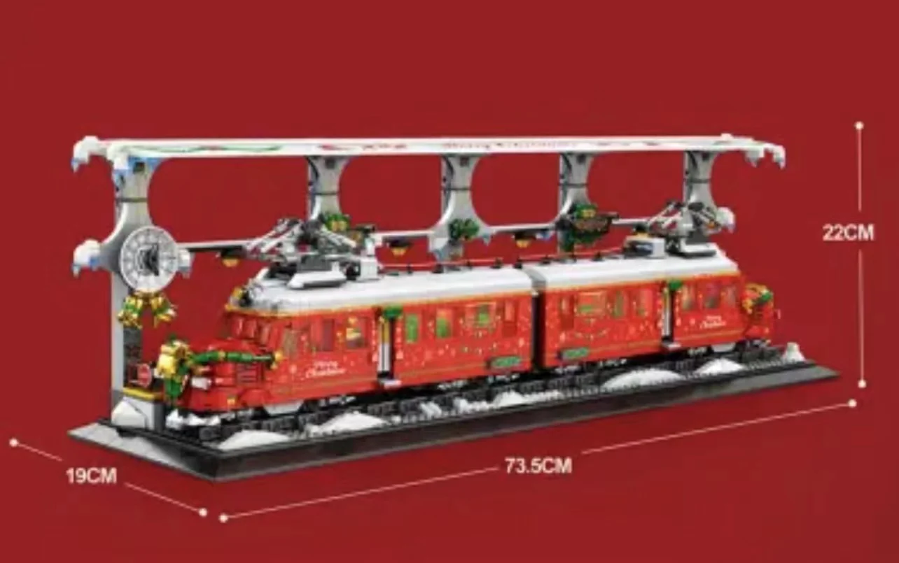 Reobrix 66034 Christmas Train - YWOBB