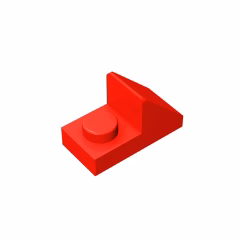 GOBRICKS GDS-832 Slope 45 2 x 1 with 2/3 Cutout - YWOBB